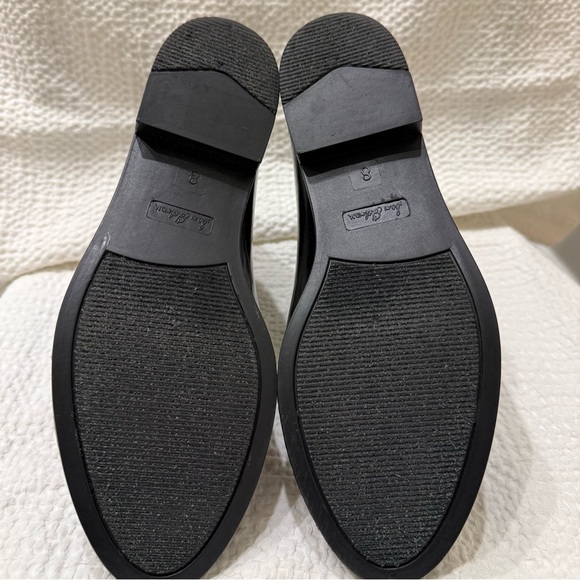 Sam Edelman | TINSLEY Chelsea Glossy Black Rain Boots | Size 8 - Picture 7 of 8